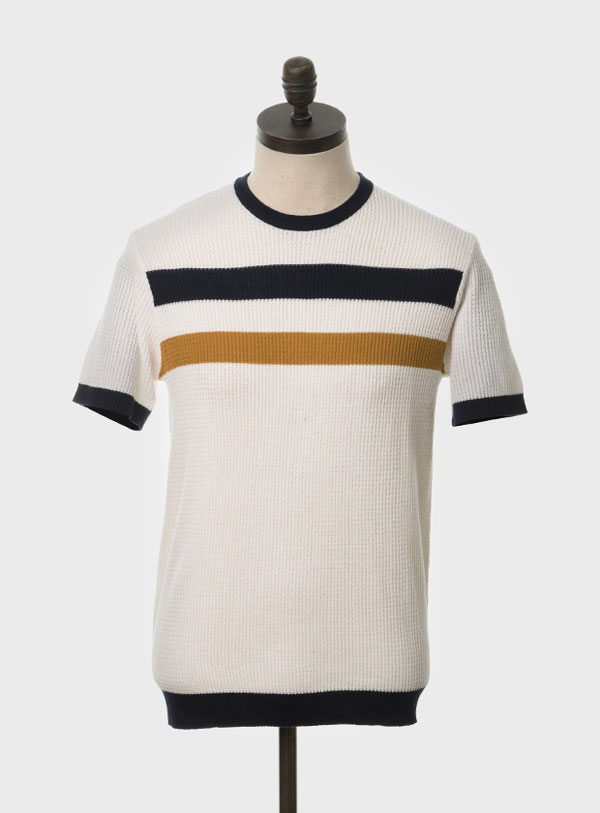 1960s-style Goldhawk waffle knit by Art Gallery Clothing