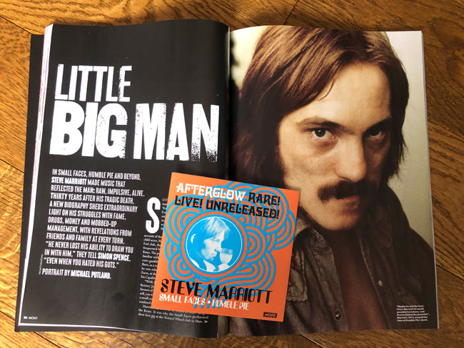 Mojo magazine featuring Steve Marriott out now