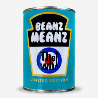 Limited edition Beanz Meanz The Who cans