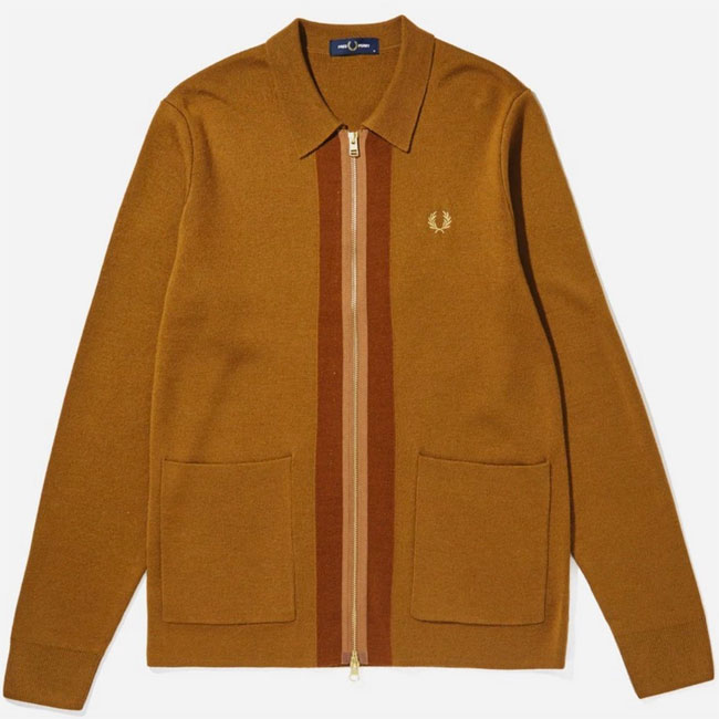 Fred Perry Zip Through Cardigan