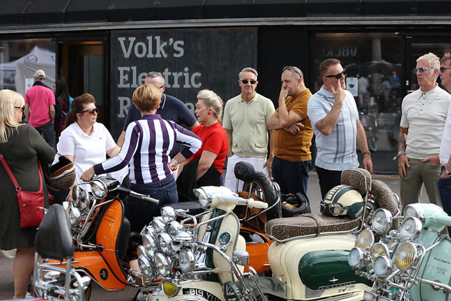 Brighton Mod Weekender 2021 photographs by Chris Wild