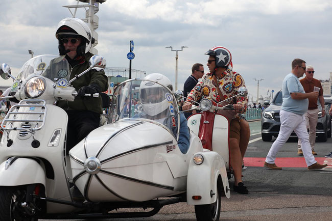 Brighton Mod Weekender 2021 photographs by Chris Wild