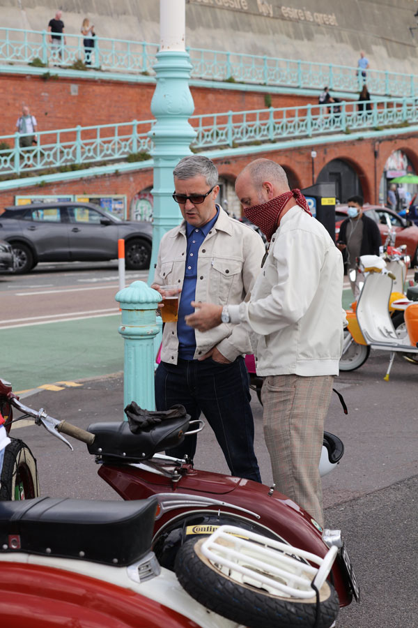 Brighton Mod Weekender 2021 photographs by Chris Wild