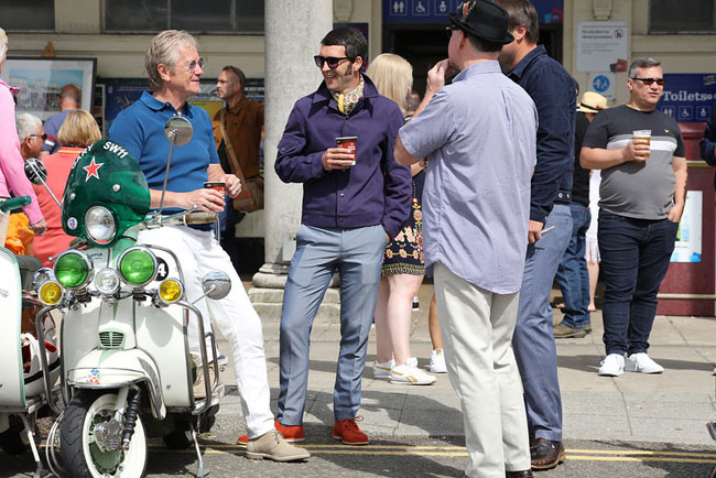 Brighton Mod Weekender 2021 photographs by Chris Wild