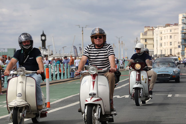 Brighton Mod Weekender 2021 photographs by Chris Wild