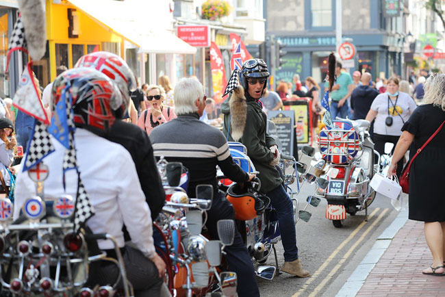 Brighton Mod Weekender 2021 photographs by Chris Wild