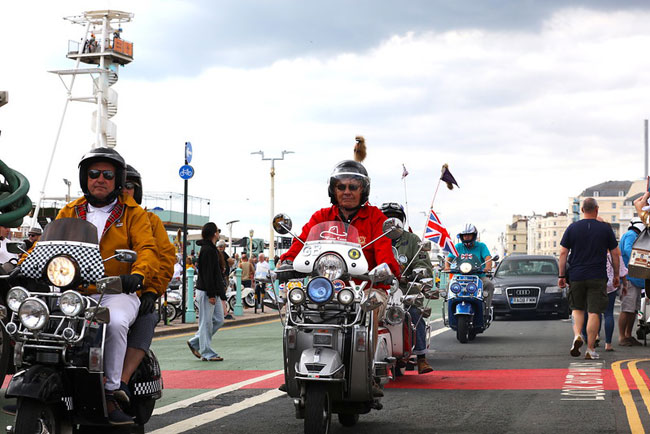 Brighton Mod Weekender 2021 photographs by Chris Wild