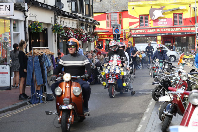 Brighton Mod Weekender 2021 photographs by Chris Wild