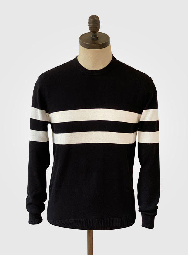 Scene 1960s-style crew neck sweaters by Art Gallery Clothing