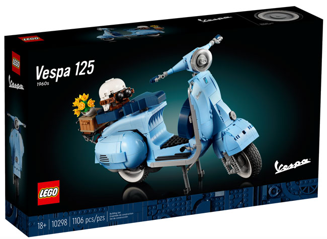 1960s Vespa 125 Lego set now available