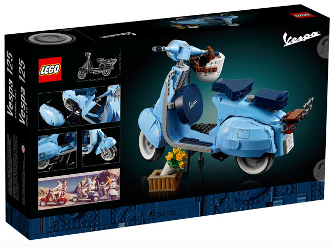 1960s Vespa 125 Lego set now available