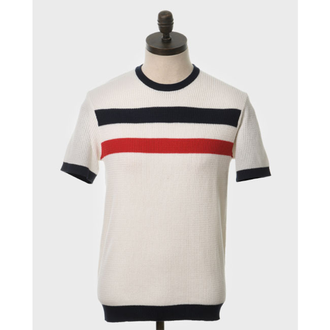 1960s-style Goldhawk waffle knit by Art Gallery Clothing