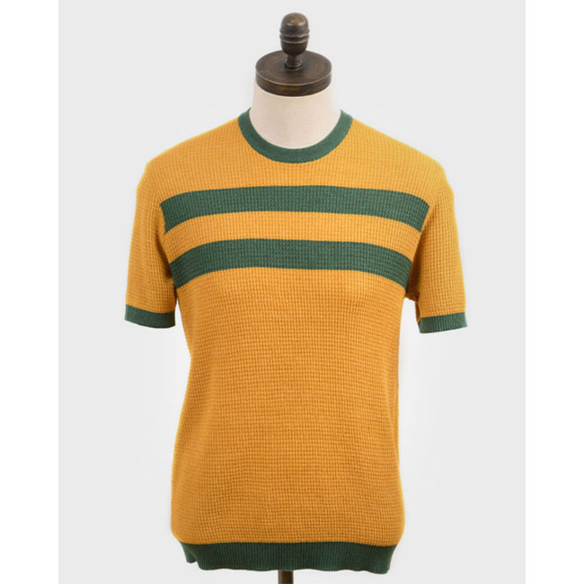 1960s-style Goldhawk waffle knit by Art Gallery Clothing