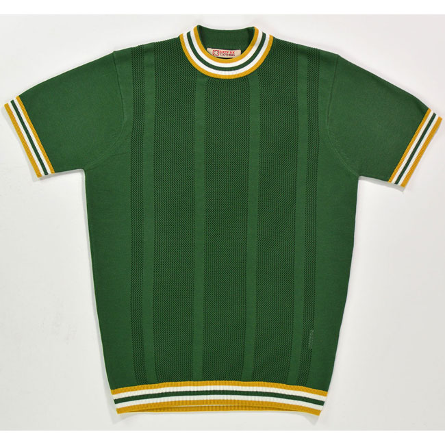 The Carl striped crew neck t-shirt by 66 Clothing
