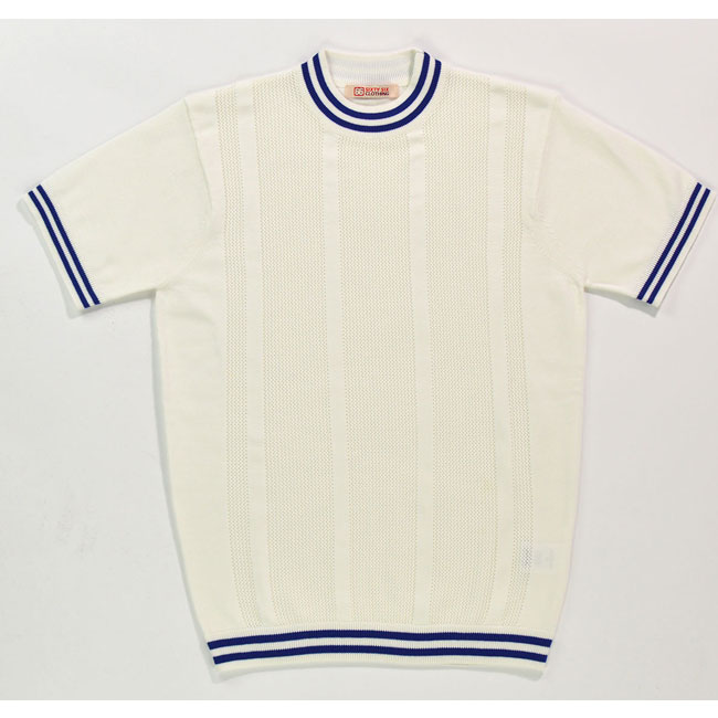 The Carl striped crew neck t-shirt by 66 Clothing