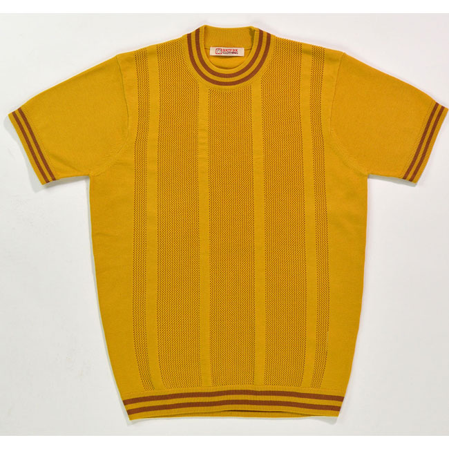 The Carl striped crew neck t-shirt by 66 Clothing