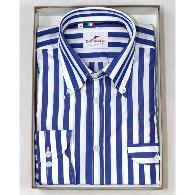Limited edition Bengal stripe shirt by Pellicano