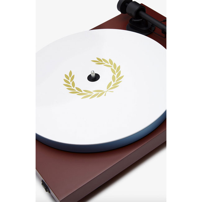 Fred Perry x Pro-Ject record decks