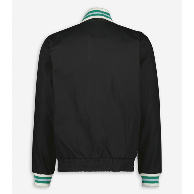 Discounted black Fred Perry tennis bomber jacket