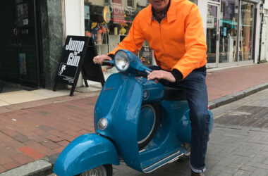 Scoot safely with the Hi-Vis Harrington Jacket