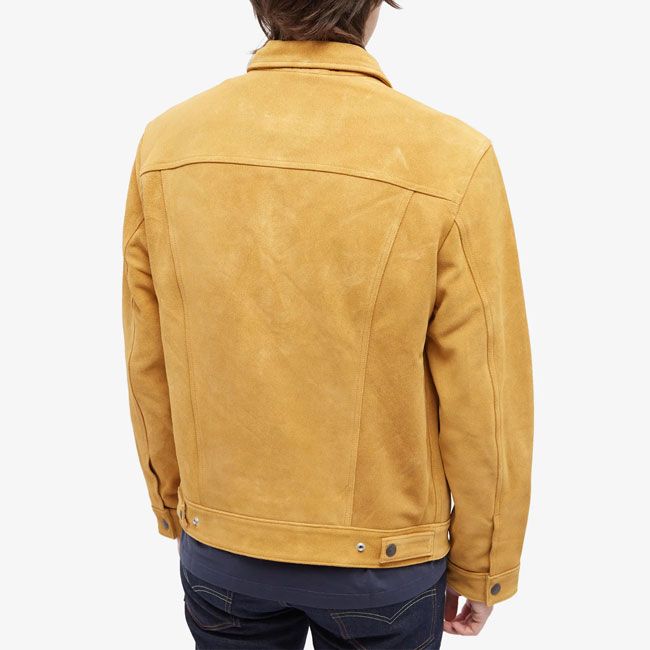 Levi's Vintage Highland Suede Trucker Jacket