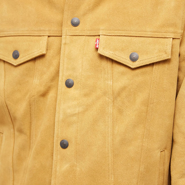 Levi's Vintage Highland Suede Trucker Jacket