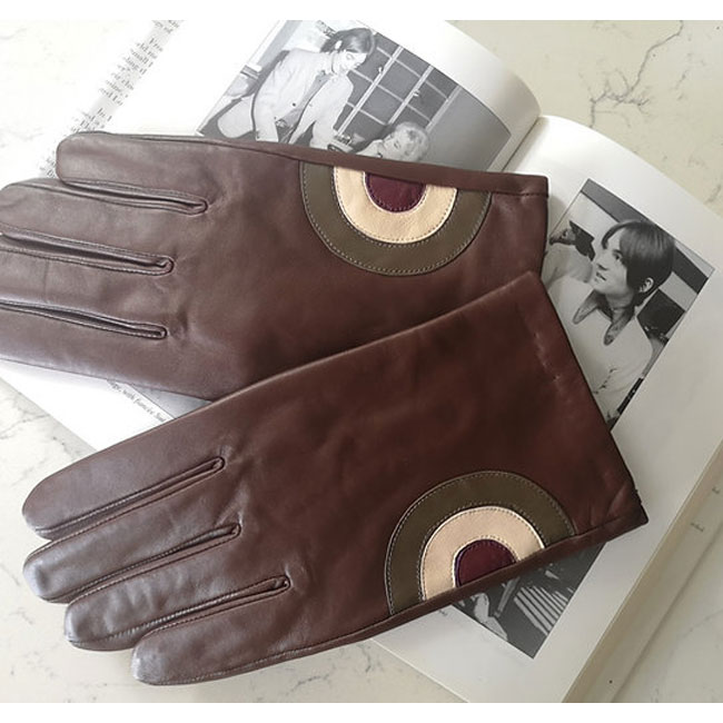 Target leather gloves by Frederick Sheppard