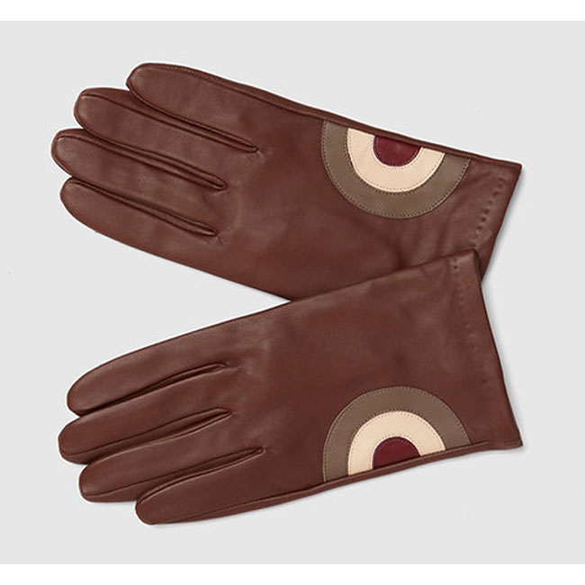 Target leather gloves by Frederick Sheppard