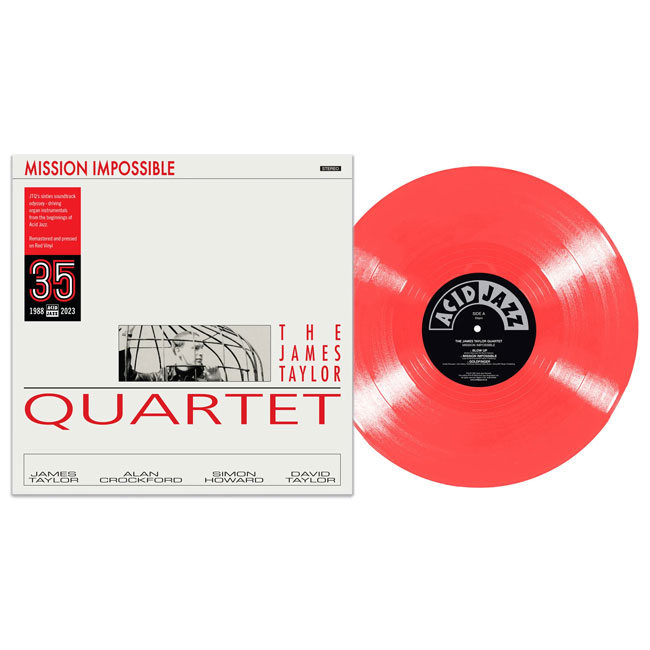 The James Taylor Quartet – Mission Impossible red vinyl reissue
