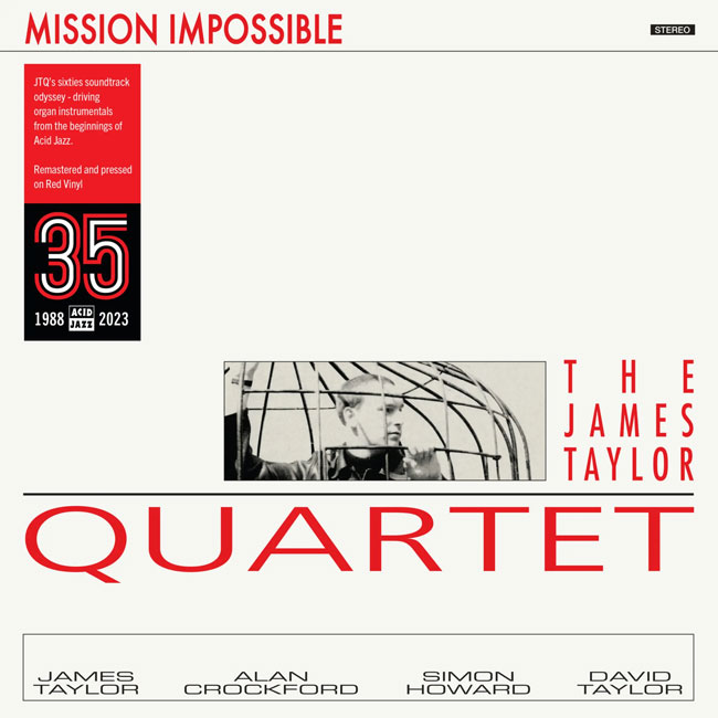 The James Taylor Quartet – Mission Impossible red vinyl reissue