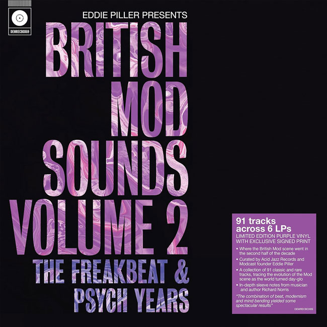 Black Friday deal: Eddie Piller Presents British Mod Sounds of The 1960s Volume 2