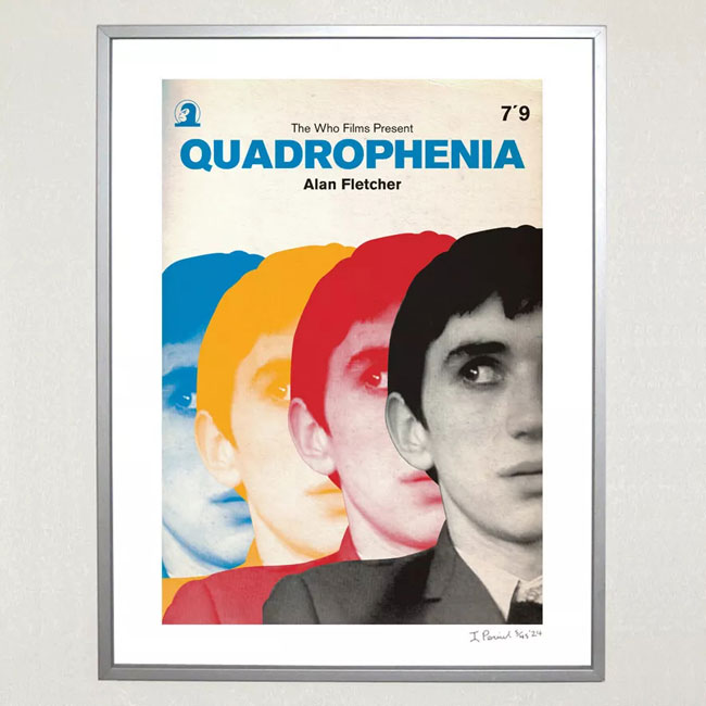Limited edition Quadrophenia print by Piper Gates Design