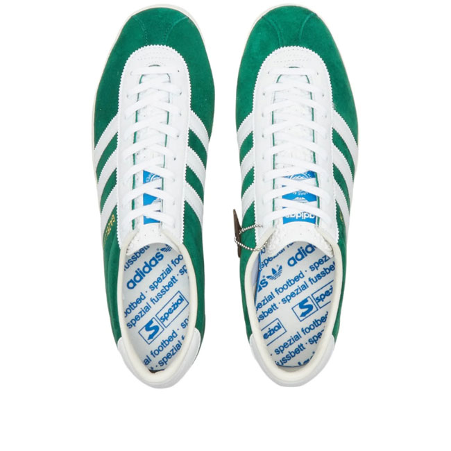 Vintage-style Adidas SPZL Gazelle trainers