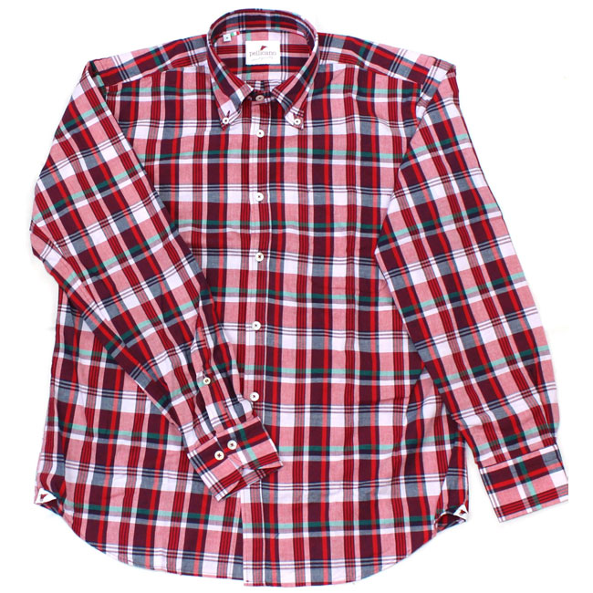 Limited edition Madras button-down shirts by Pellicano