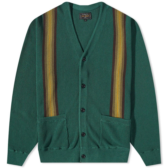  1960s-style stripe cardigans by Beams Plus