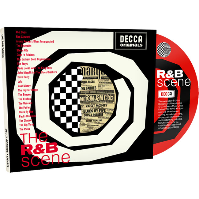Decca presents The R&B Scene coloured vinyl and CD