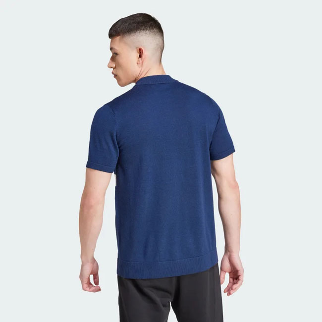 Vintage sportswear: Adidas half-zip wool cycling top