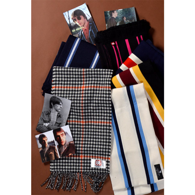 Paul Weller-inspired scarves return to Mod Shoes