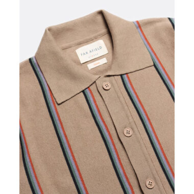 1960s-style buttoned cardigans at Far Afield