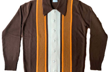 Smith 1960s-style polo cardigan by Capirari