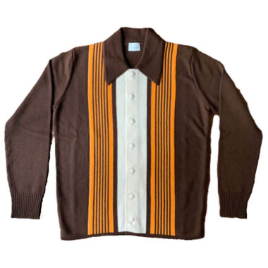 Smith 1960s-style polo cardigan by Capirari