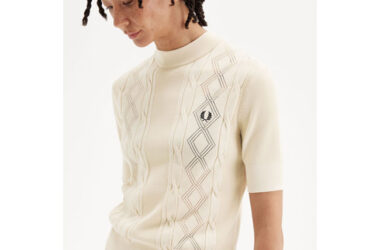 New 1960s-style women’s knits at Fred Perry