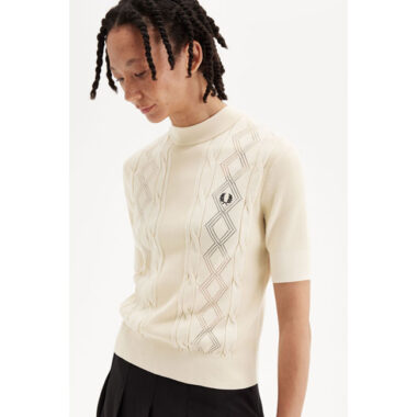 New 1960s-style women’s knits at Fred Perry