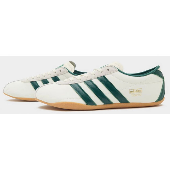 1960s Adidas Tokyo trainers in white leather