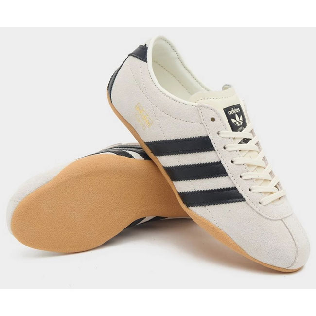 1960s Adidas Tokyo trainers in white leather