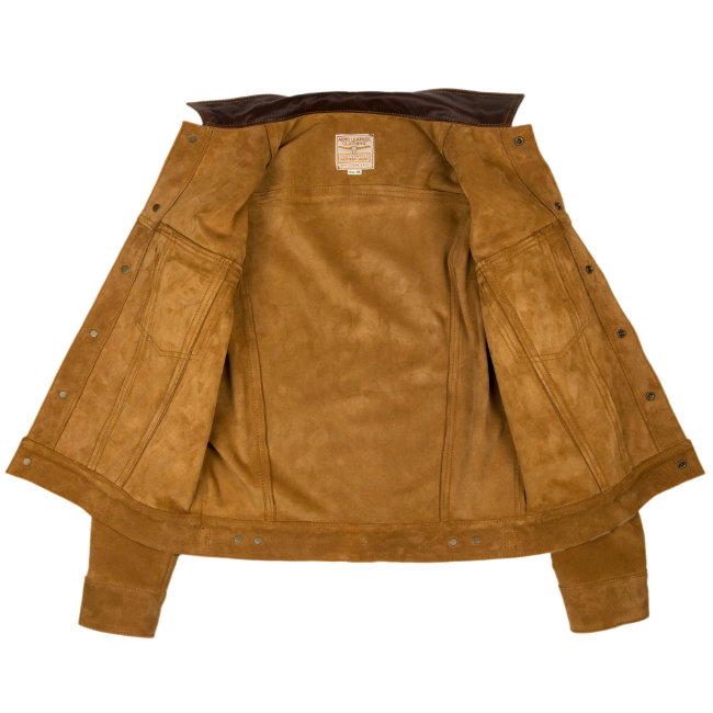 1. Suede Type II suede jacket at Aero Leather Clothing