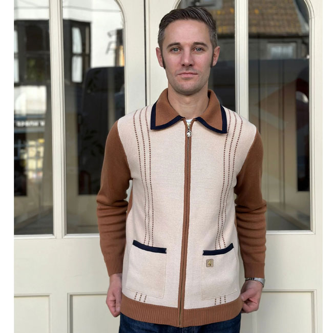 Modfather Clothing x Gabicci Vintage Yardi Cardi Knits